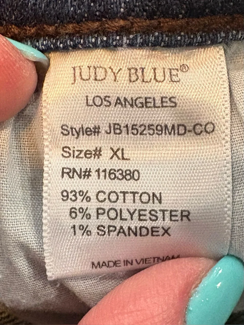 Judy Blue Distressed Denim Shorts